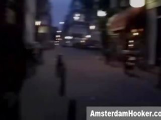 Amsterdam strumpet sucking phallus