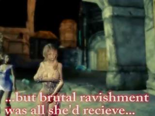 Skyrim delightful sedusive Lara Forced by Monsters