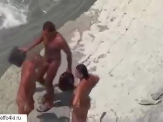 Amatieri sekss video par the pludmale