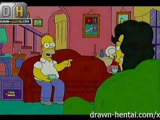 Simpsons x गाली दिया फ़िल्म - थ्रीसम